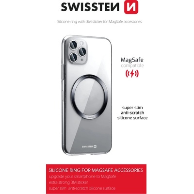 SWISSTEN silikonová podložka pro MagSafe pouzdra