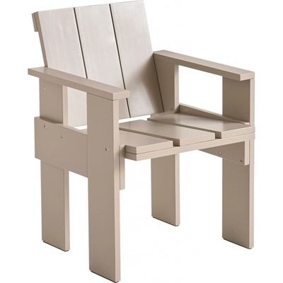 HAY Zahradní židle Crate Dining Chair, London Fog