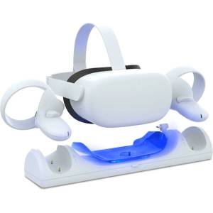 Vortex Virtual Reality VortexVR AL-Q006 зарядна станция за Oculus Quest 2 (VVR.LAD3.WHT.OQ2.2022)