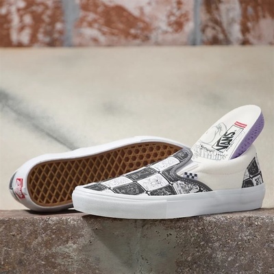 Vans Skate slip on Daniel Johnston Raven – Zboží Dáma