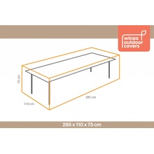 Winza Obal na stôl 285 x 110 x 75 cm