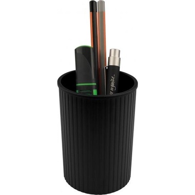 HELIT Pohárik na perá Helit Linear čierny (HE639079)