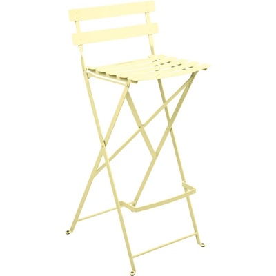 Fermob Bistro Citronově žlutá kovová skládací