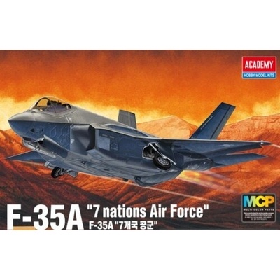 Academy Изтребител F-35A ' SEVEN Nations Air Force' 1/72 (12561)