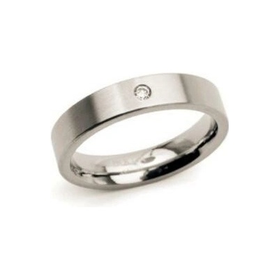 Boccia Titanium Titanový prsten s diamantem 0121 0451