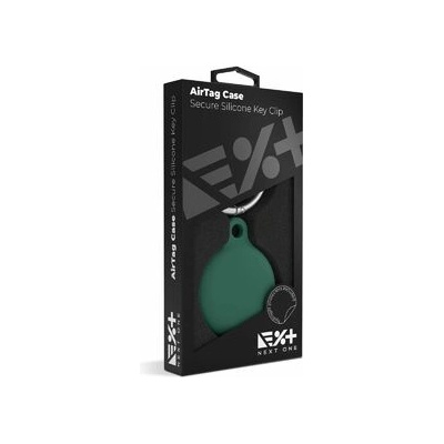 Apple NextOne AirTag Secure Silicone Key Clip - Green (atg-sil-grn)