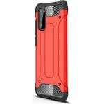 Gigapack Samsung S20 5G / S20 GIGAPACK Defender силиконов калъф за телефон, удароустойчив, с метален ефект, ЧЕРВЕН (GP-93332)