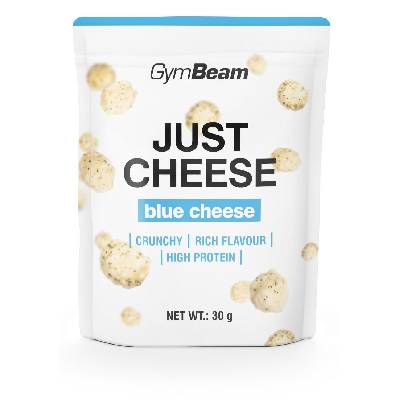 GymBeam Sýrový snack Just Cheese blue cheese 30 g