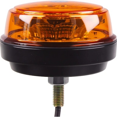 LED maják, 12-24V, 12x1W oranžový, pevná montáž, ECE R65 , WL180FIX1