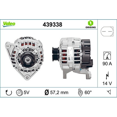 VALEO generátor VALEO ORIGINS NEW 439338
