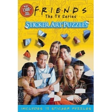 Friends Sticker Art Puzzles Editors of Thunder Bay PressPaperback