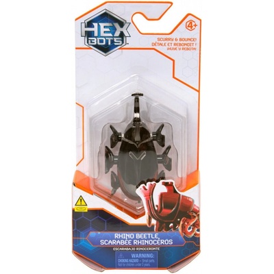 Hex Bots lezúci Rhino Beetle sivý