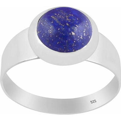 Nefertitis Pánský stříbrný prsten s Lapisem Lazuli NF62901