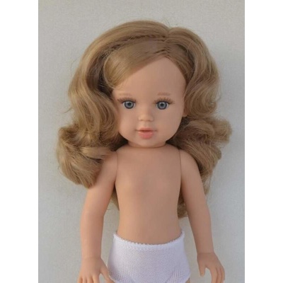 Marina & Pau holčička Marina bez oblečení světle hnědé vlasy Marina 40 cm