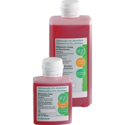 B-BRAUN Chlorhexidine 2% alcoholic barevný 500 ml