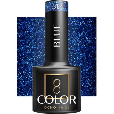 Ocho Nails lak na nechty modrý 512 5 g