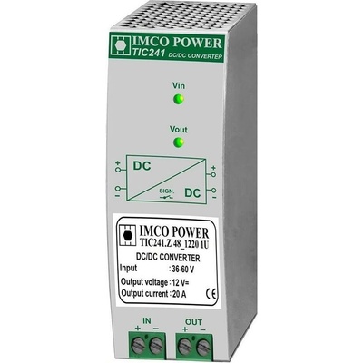 IMCO POWER TIC241.H 48_2406 měnič, 48V DC/24V DC, 150W