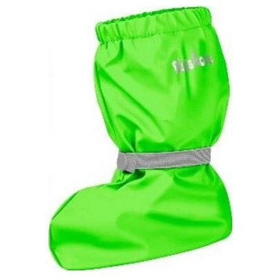 Playshoes dětské capáčky do deště s fleecem neonově zelené