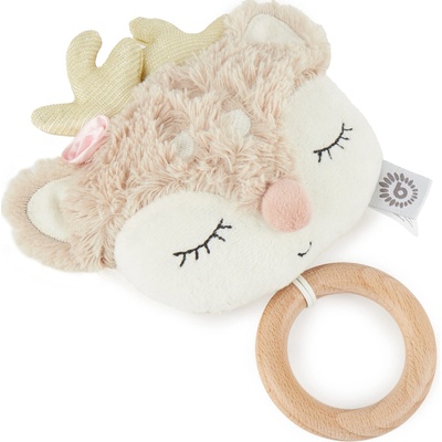 Bieco Musical Toy Fawn Ella kontrastná závesná hračka s melódiou 0 m+ 1 ks