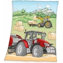HERDING Fleece deka Traktor