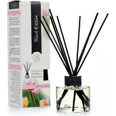 Boles d´olor Difuzér Mikado Black Edition White Tulip 125 ml