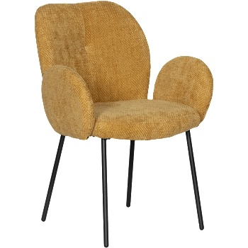 Image 1 of Carmen Трапезен стол oliver - златен 68