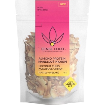 Sense Coco Kokosové chipsy Bio mandlový protein 40 g