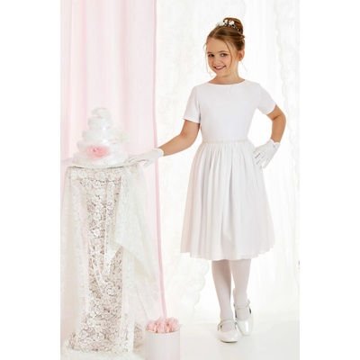 Fashionkids dievčenské šaty Zara M/418 biela