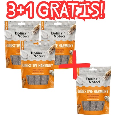DOLINA NOTECI Smart Chews Digestive Harmony psie maškrty 4 x 100 g