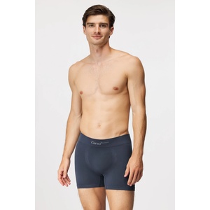 Gino Памучни боксерки Grey II безшевни (Bamboo54004_grey)