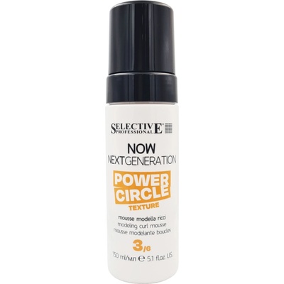 Selective Professional Now Texture Power Circle Modeling Curl Mousse 150 ml