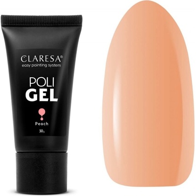 Claresa Poly gél PEACH 30 g