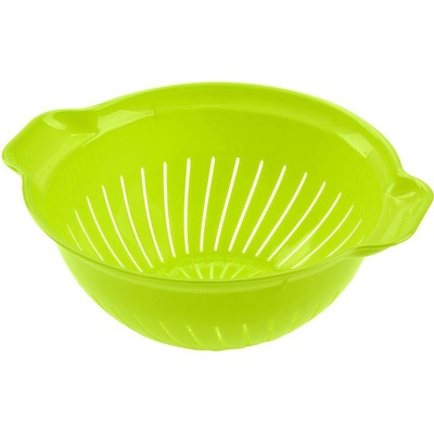 Plastový cedník s uchy HEIDRUN 26cm Varianta: BÍLÁ
