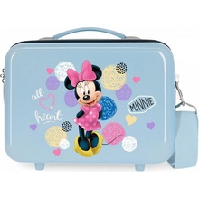 Joummabags ABS Cestovní kosmetický kufřík MINNIE MOUSE Love 21x29x15 cm 9 l 2053923