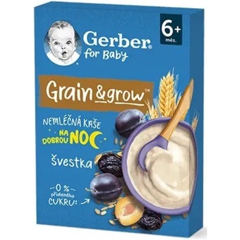 Gerber for Baby Nemléčná kaše na dobrou noc švestka 200 g