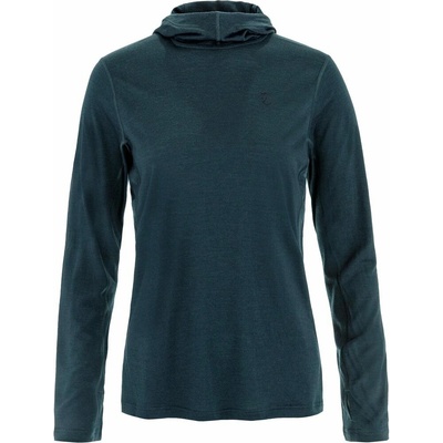 Fjallraven Abisko Wool Hoodie W Dark Navy