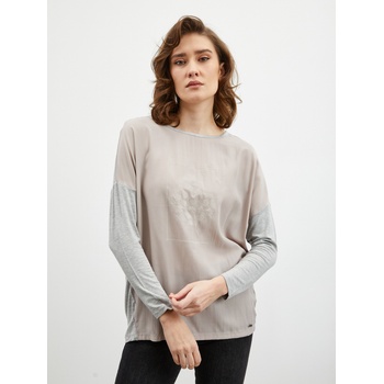 ZOOT. lab Светлосива дамска тениска с щампа ZOOT. lab Rozy ZOOT. lab | Siv | ЖЕНИ | XS