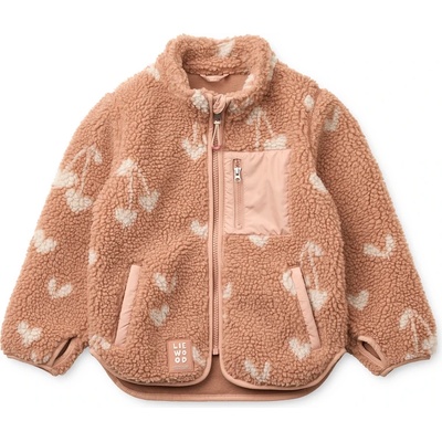 LIEWOOD Детско поларено яке LIEWOOD Kid's Nolan Pile Jacket Fleece jacket - Sweethearts / Pale Tuscany - размер 134 (EU) (703-6690-0520)