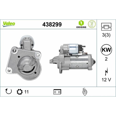 Startér VALEO 438299