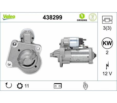 Startér VALEO 438299