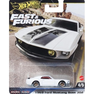 Mattel Hot Wheels Premium Fast and Furious 1969 Ford Mustang Boss 302