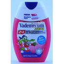 Zubné pasty Vademecum Junior Jahoda 2 v 1 detská zubná pasta a ústní voda v jednom 75 ml