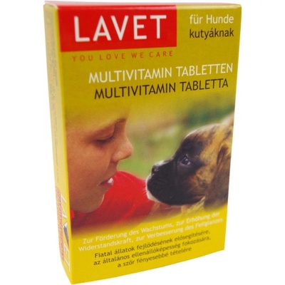 Lavet multivitamín pre psy 50 ks