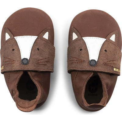 Bobux Kožené barefoot capáčky foxy toffee