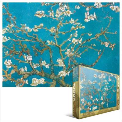 EUROGRAPHICS - Puzzle Vincent van Gogh: Almond Branches in Bloom - 1 000 piese