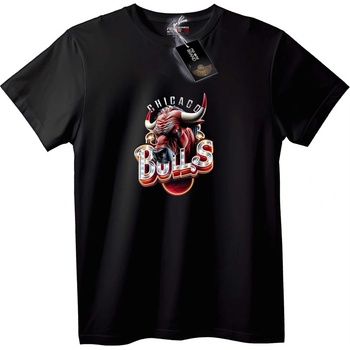NOONEBRAND Тениска с лого на Chicago Bulls - 2XL, White