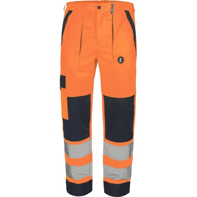 CERVA Работен панталон cerva max neo hv / hi-vis с еластична талия и светлоотразителни ленти - hv оранжев 44 (0352012890044)
