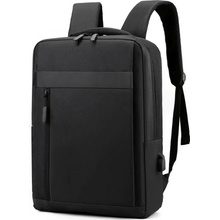 DeTech Batoh na notebook BP-05, 15.6", Černá