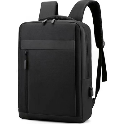 DeTech Batoh na notebook BP-05, 15.6", Černá