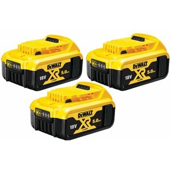 DEWALT 18V стартов комплект 3 батерии 5Ah DCB184P3 (DCB184P3)